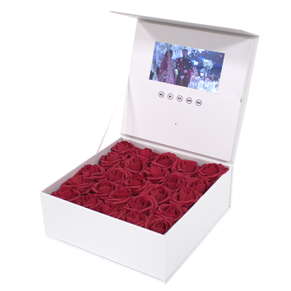 White Memory Video Box Inc Roses
