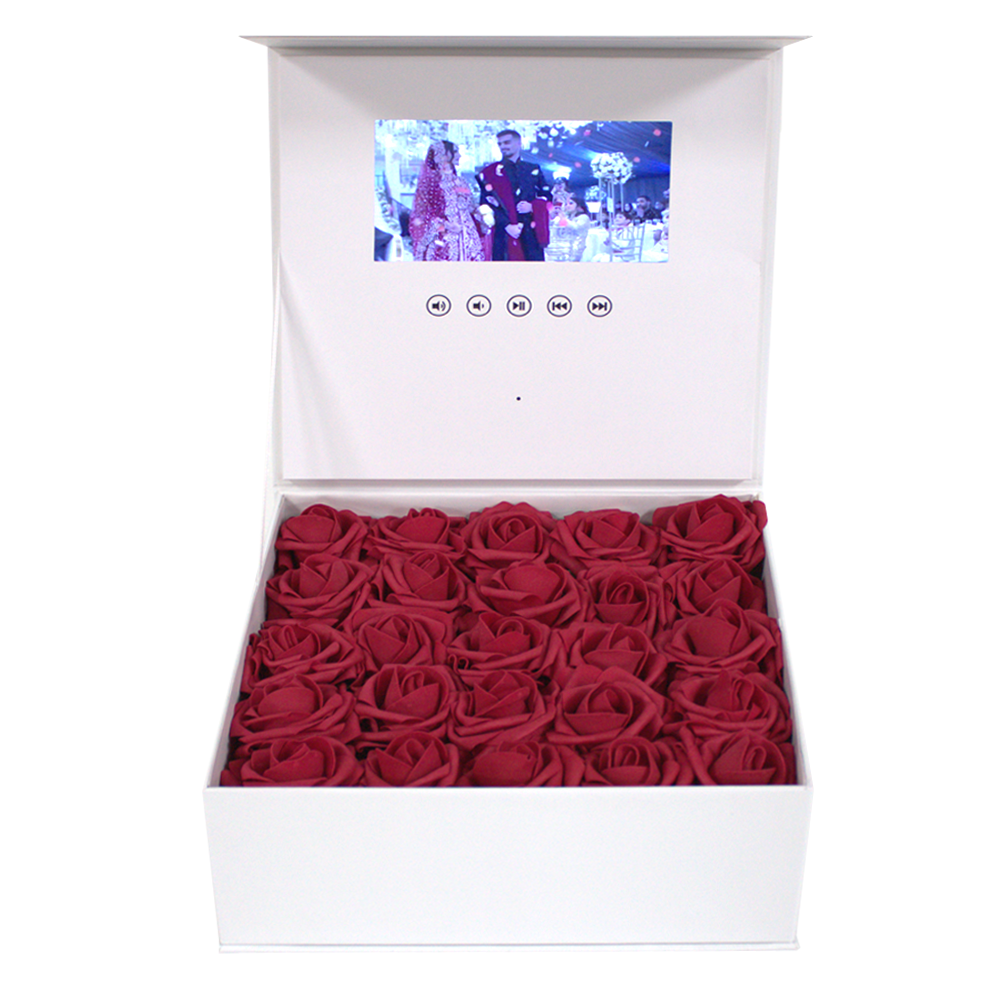 White Memory Video Box Inc Roses