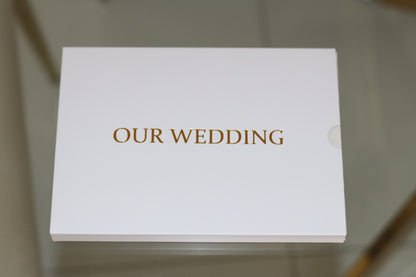 'Our Wedding' Video Book Album